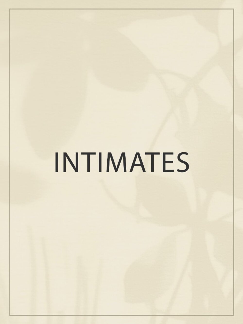 Intimates - Picture 1 of 1